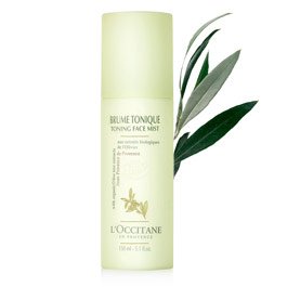 L'Occitane Olive Tree Organic Toning Face Mist, 5.1-Ounce Bottle