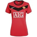 Manchester United Home Shirt 2009/10 - Womens