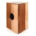 NOVICA Wood cajon drum, 'Reverberations'