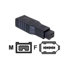 DELOCK Adapter FireWire 9pinSt > 6pinBu  Delock