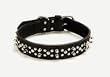 Harley Davidson Leather Spike Collar 1 1/2" x 28"