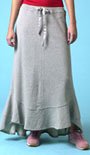 BDG FLEECE FLOUNCE SKIRT