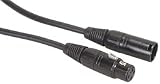 Dayton CMX-10K XLR Microphone Cable 10 ft. Black