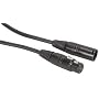 Dayton CMX-3K XLR Microphone Cable 3 ft. Black
