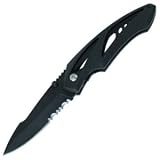 Buck Adrenaline Aluminum Hdle Black Blade ComboEdge Knife by Buck