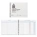 Dome(R) Simplified Check And Deposit Register, 10 1/4in. x 8 1/2in., Gray