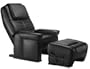 Massage Recliner 125 to 170 Degrees Recline Angle Premium Leather And Leather Match - Cognac