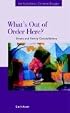 What's Out of Order Here? Illness and Family Constellations