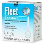 Fleet - Children's Babylax, liquid glycerin suppositories for ages 2-5 years - 6 ea