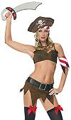 Sexy First Mate Costume Lingerie 