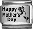 Clearly Charming Happy Mother's Day Laser Italian Charm
