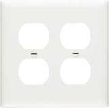 WHT 2G 2DPLX Wall Plate