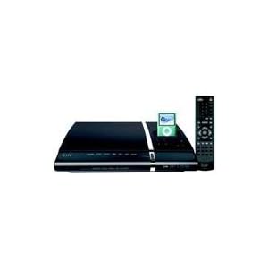 iLuv i1255 Slim Desktop DVD Player and Dock for iPod (Black)