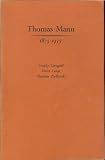 Thomas Mann, 1875-1955