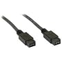 Intos Firewire 800 Kabel Kabel IEEE1394b 9 pin - 9 pin 1.0 m