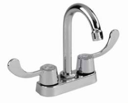 Gerber 49-251-66 Two Handle Bar Faucet. Wrist blade handles - Chrome