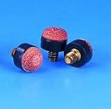 Peradon Screw In Snooker / Pool Cue Tips - 10 X 11mm