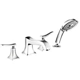 Hansgrohe 31314921 Metris C 4-Hole Tub Filler Trim