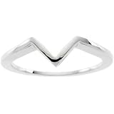 14K White Gold Bridal Engagement Band