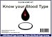 Blood Group Test ABO & Rhesus D Test - 1 Test
