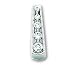 14k White Gold Diamond Journey Pendant