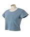 Authentic Pigment Pigment-Dyed Cotton Ladies' Cropped T-shirt 1968