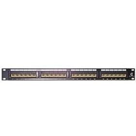Click here to buy 24PORT Category 6 Patch Panel At&t 110 A+B-45 Degree by StarTech.