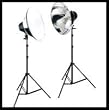 Professional Photo Studio Light Kit 4 Heads Lighting Set with Free Light Stand, free light bulb