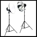 Professional Photo Studio Light Kit 4 Heads Lighting Set with Free Light Stand, free light bulb