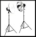 Professional Photo Studio Light Kit 4 Heads Lighting Set with Free Light Stand, free light bulb