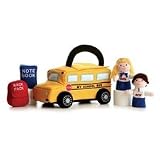 Aurora - Plush - My School Bus Playset
