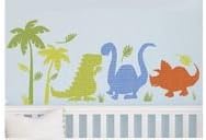 Dinosaur Walk Walldecals 21''x 40 In'' and 11'' X 40''