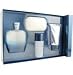 REALITIES GRAPHITE BLUE by Liz Claiborne For men SET-COLOGNE SPRAY 3.4 OZ &amp; AFTERSHAVE GEL 4.2 OZ &amp; DEODORANT STICK 2.6 OZ &amp; SOAP ON A ROPE 7.75(Fragrance - Gift Sets)