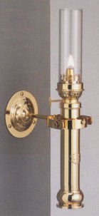 SportingGoods: E.S. Sorensen Danish Ship's Oil Lamp