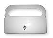 Tough Guy 2VEX8 Toilet Seat Cover Dispenser, White