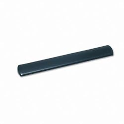 3M WR310LE Gel Antimicrobial Large Mouse Wrist Rest Black