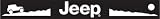 Chroma Graphics Jeep Logo w/ Vehicle - Windshield Decal