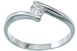 925 Sterling Silver Brilliant Cut Solitaire CZ Ring