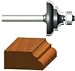 Vermont American 23151 1/8-Inch Radius Carbide Tipped Cove and Bead Router Bit, 1/2-Inch Ball Bearing 2-Flute 1/4-Inch Shank