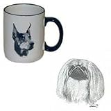 Pekingese Country Mug, Porcelain by Rosalinde (12 oz.)