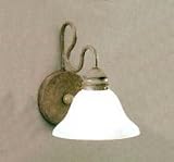 1 LT O.Brick Wall Sconce