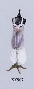 Buy Dolls Clothing – Heidi Ott White Ladies Negligee Dollhouse Miniature