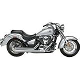 04-09 HONDA VTX1300C: HARD KROME 2.5 AMERICAN CLASSIC STRAIGHTS EXHAUST WITH... by Hard-Krome