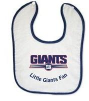 New York Giants Snap Baby Bib