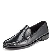 Sartorial Leather College Loafers