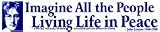 JOHN LENNON IMAGINE ALL THE PEOPLE LIVING LIFE IN PEACE 2 BUMPER STICKERS WONDERFUL, RELEVANT MESSAGE!