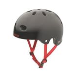 Pryme 8 V2 Helmet, - XS/SM (52-55 cm), Gloss Black, w/Red, Straps