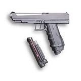 Tiberius Arms Tac 8 Pistol Paintball Gun - Black Silver