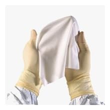 Berkshire Satpax 1000 Nonwoven Cellulose/Polyester Pre-Saturated IPA/DI Water Cleanroom Wiper, 9" Length x 9" Width (Case of 12 Packs, 75 per Pack)