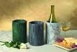 7" Black Marble Wine Cooler (06-1119) Category: Glass Pitchers and Carafes